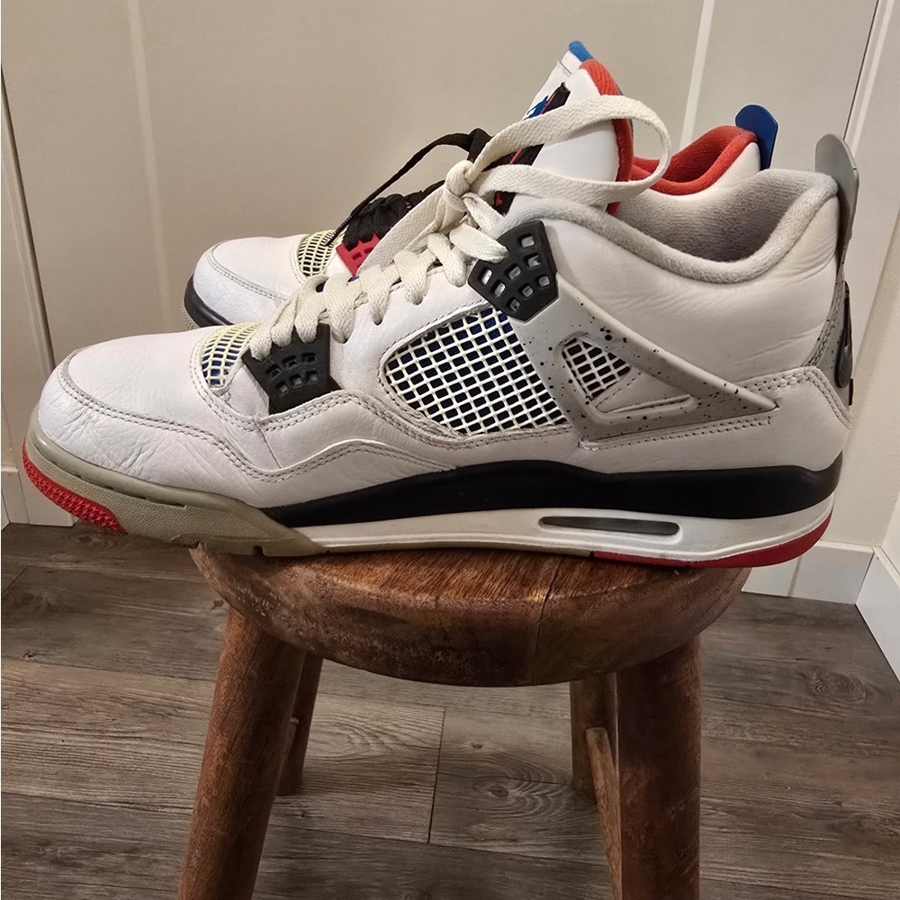 Air Jordan Retro 4 SE What The 4 Sneakers. Great condition!! - Picture 7 of 10